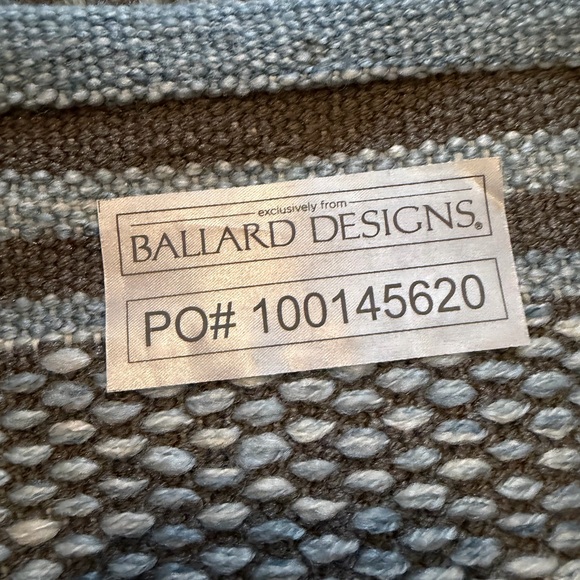 Ballard Designs Runner Rug 2’6”x8’ - Picture 5 of 9